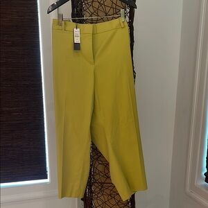 Talbots Chartreuse Ankle Pants
